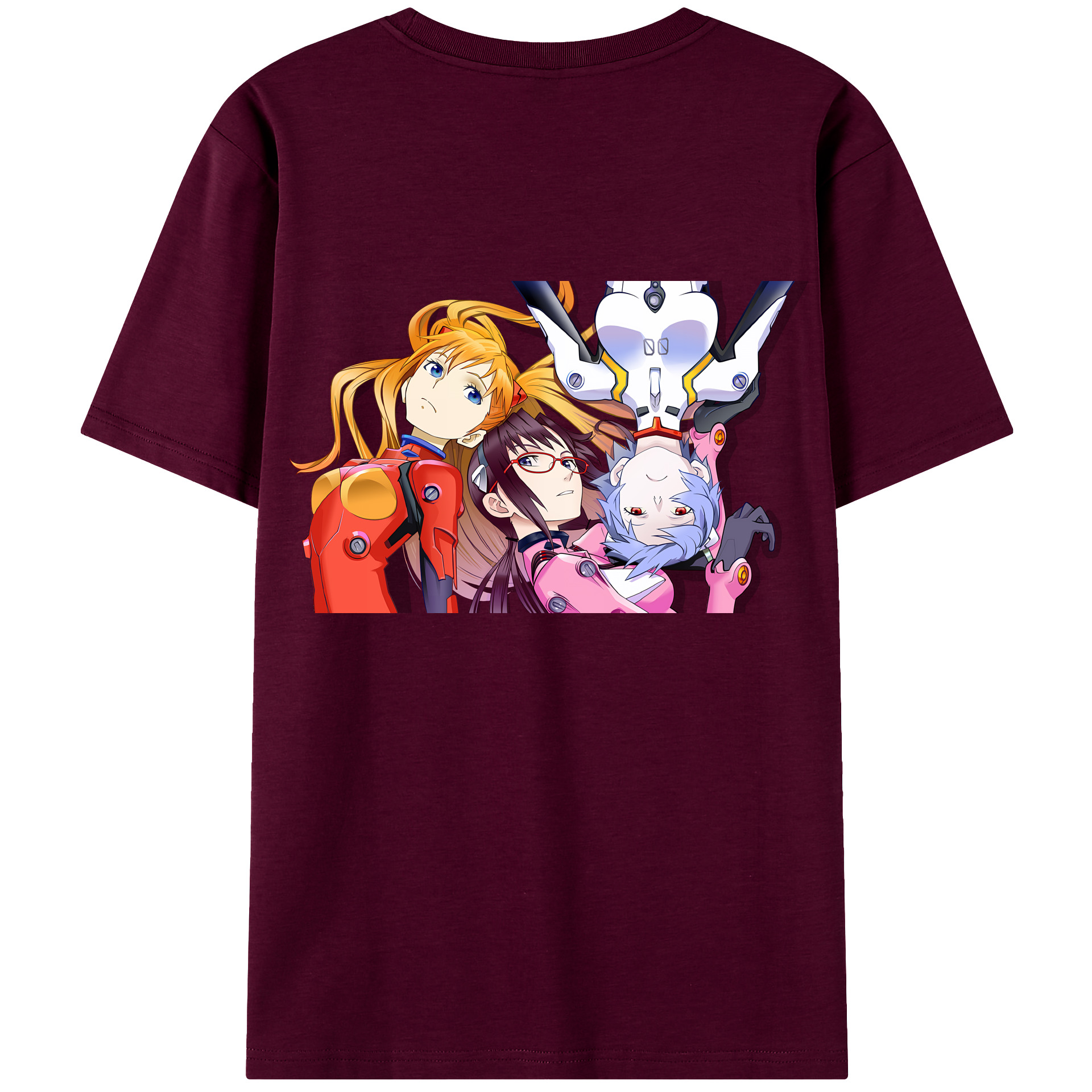 （画像用） EVA 新世紀エヴァンゲリオン レディース半袖Tシャツ(バックプリント)